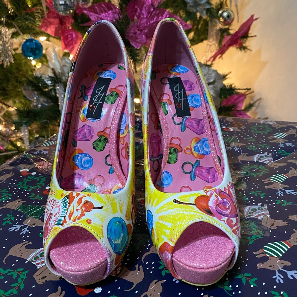 Latisha Wood Iron Fist Sweets Heels